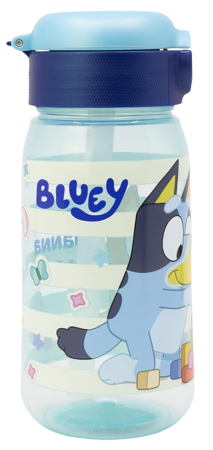 Borraccia Pop-Up Bluey Bottiglia in Plastica Riutilizzabile 510 Ml - 86670