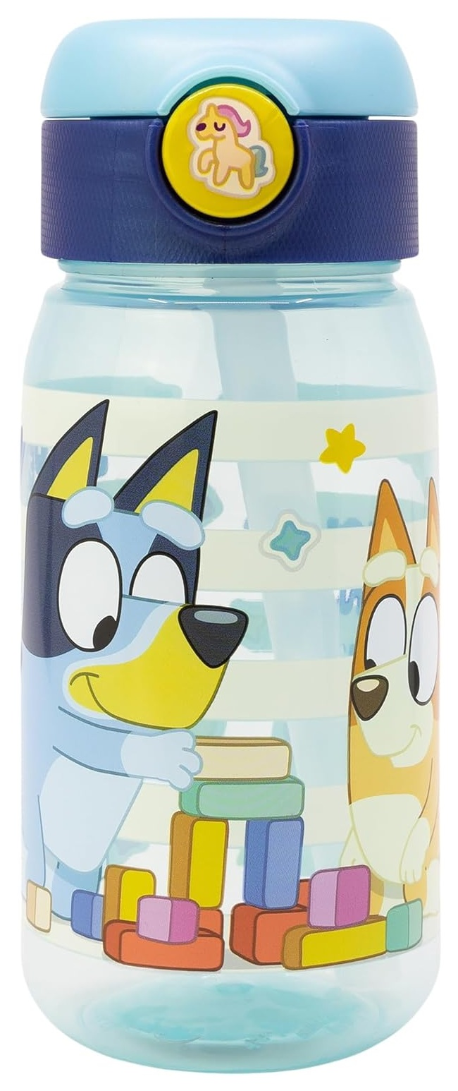 Borraccia Pop-Up Bluey Bottiglia in Plastica Riutilizzabile 510 Ml - 86670
