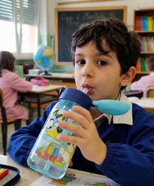 Borraccia Pop-Up Bluey Bottiglia in Plastica Riutilizzabile 510 Ml - 86670
