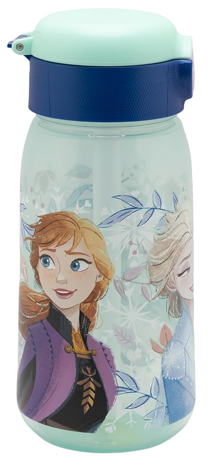 Borraccia Pop-Up Frozen DISNEY Bottiglia in Plastica Riutilizzabile 510 Ml - 86671