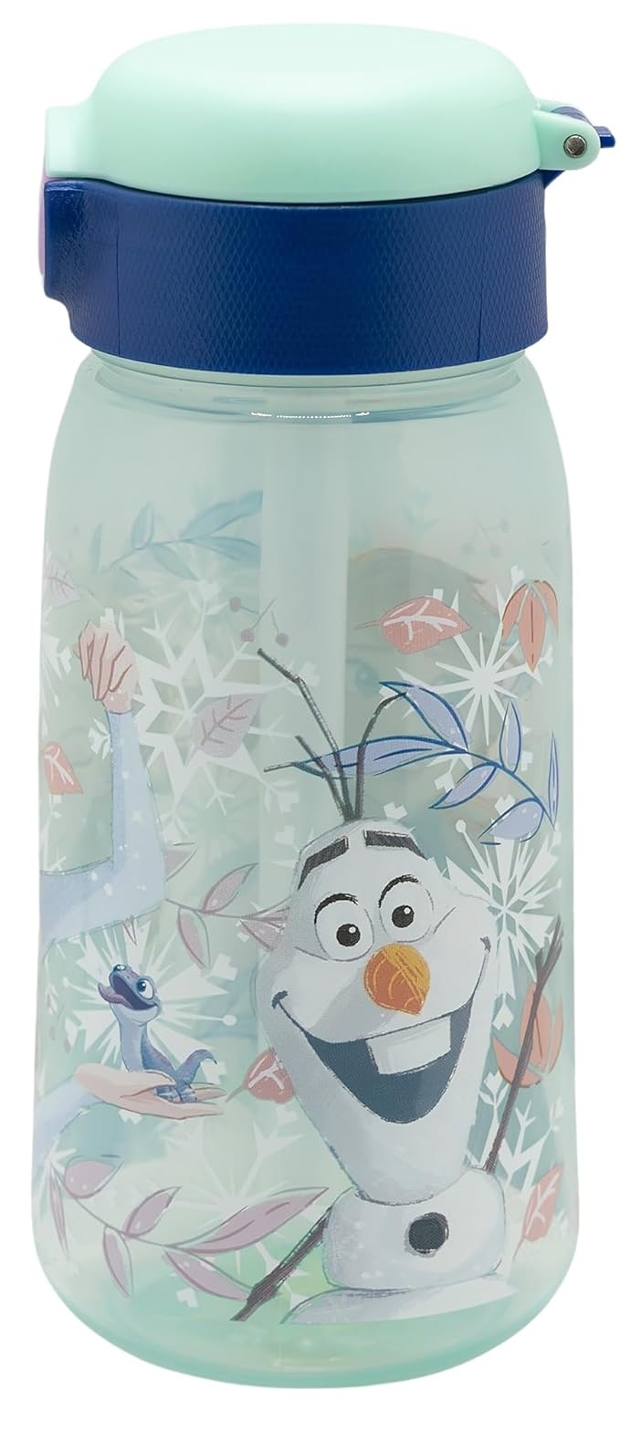 Borraccia Pop-Up Frozen DISNEY Bottiglia in Plastica Riutilizzabile 510 Ml - 86671