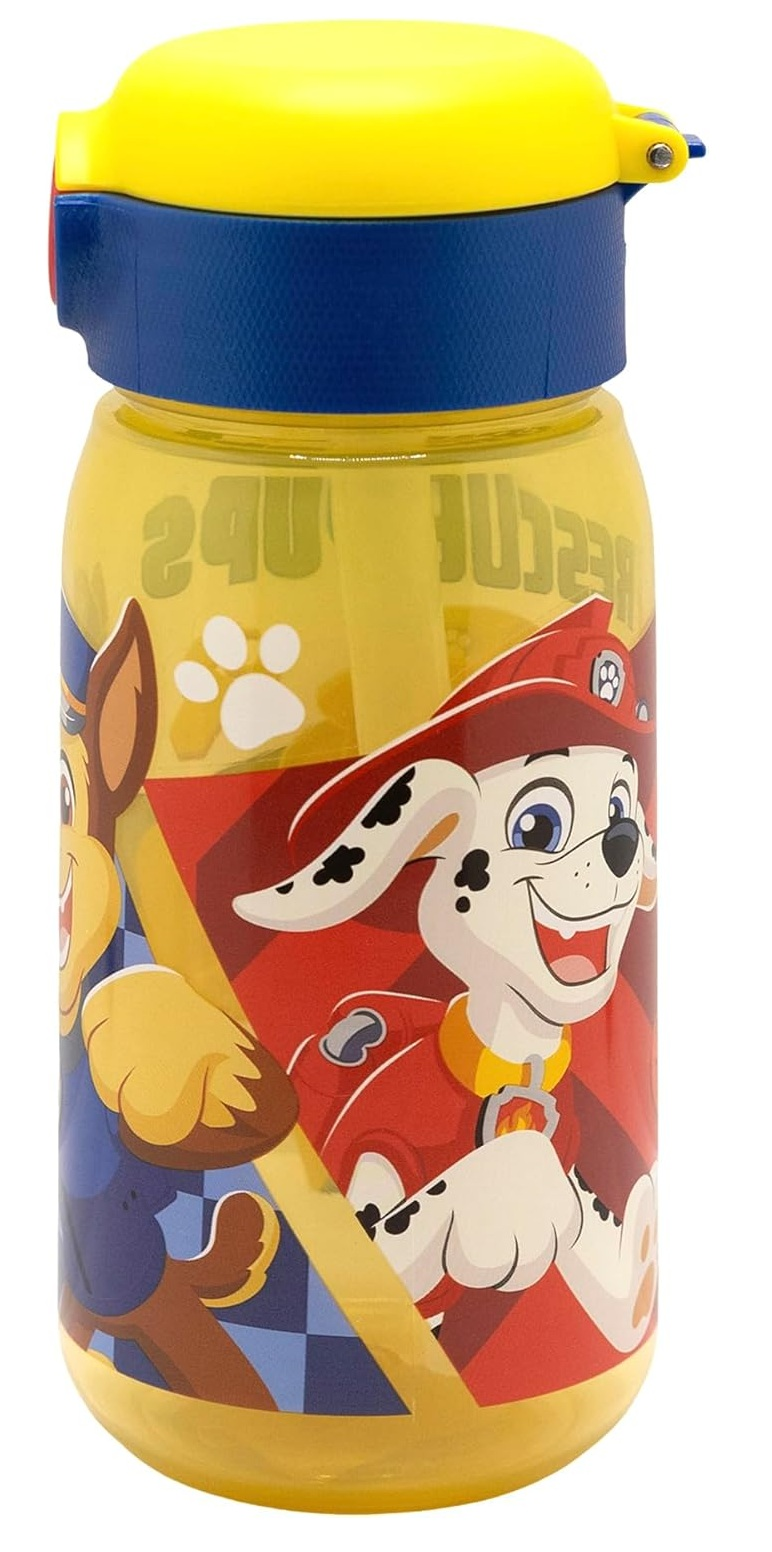 Borraccia Pop-Up Paw Patrol Bottiglia in Plastica Riutilizzabile 510 Ml - 86670