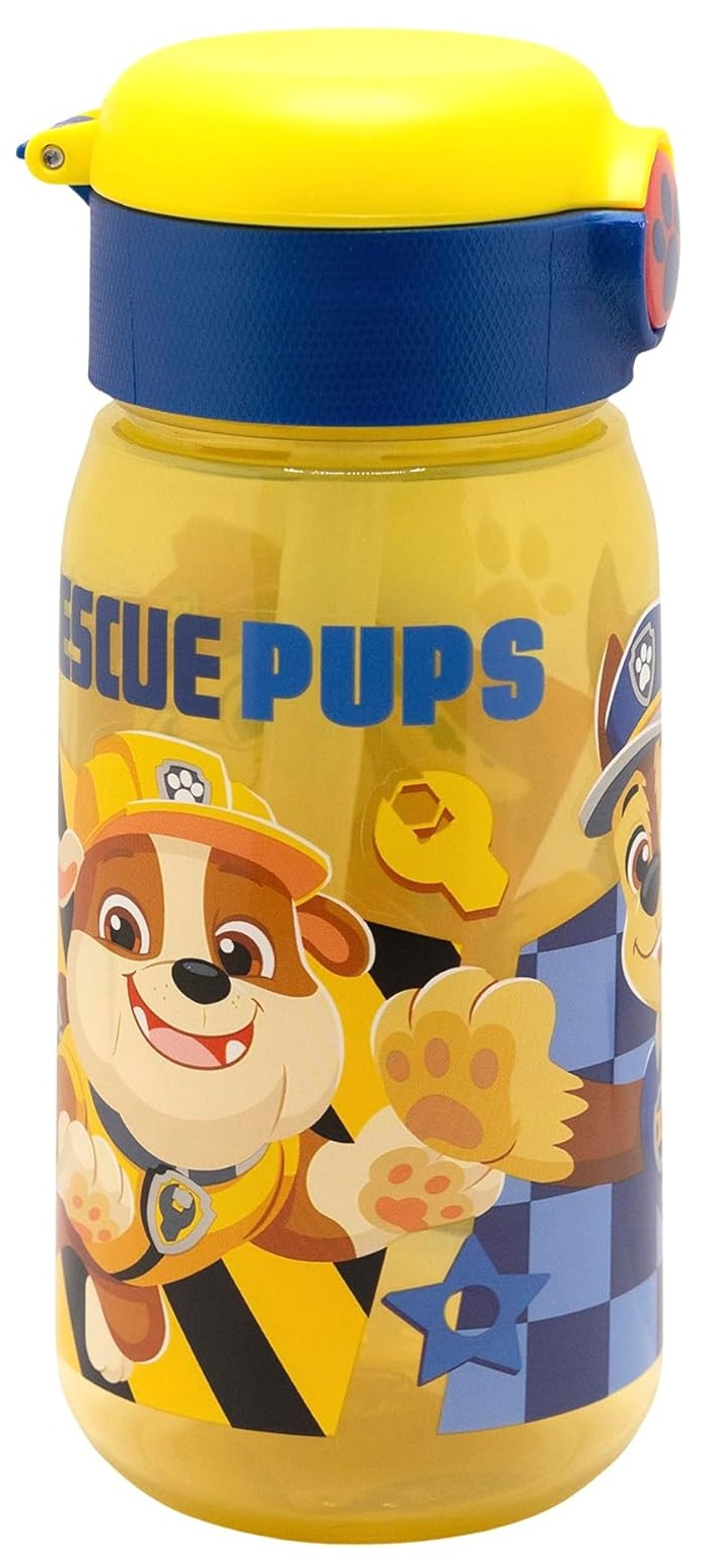 Borraccia Pop-Up Paw Patrol Bottiglia in Plastica Riutilizzabile 510 Ml - 86670