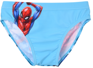 Costume da Bagno MARVEL Spiderman Modello Slip Tie Dye Mutandina Mare Piscina Bambino - Ez18169turchese