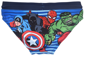 Costume da Bagno Avengers MARVEL Modello Slip Mutandina Mare Piscina Bambino - Ez18185blu