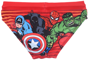 Costume da Bagno Avengers MARVEL Modello Slip Mutandina Mare Piscina Bambino - Ez18185rosso