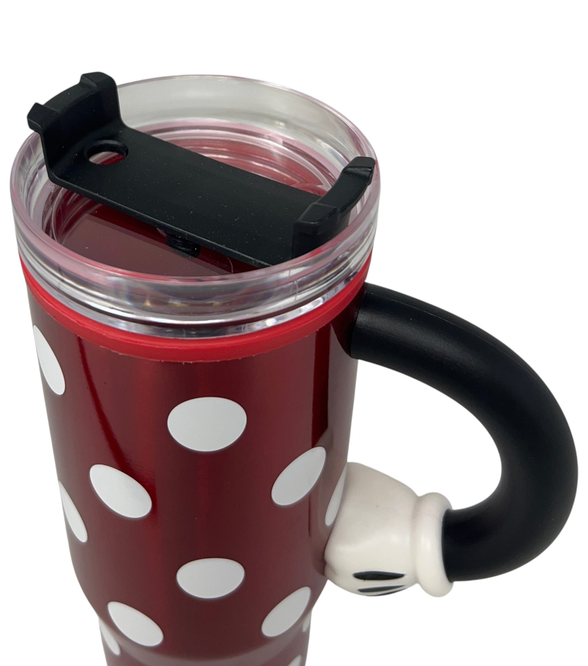 Bicchiere Termico con Cannuccia Minnie DISNEY Manico 3d 770 Ml - 86681