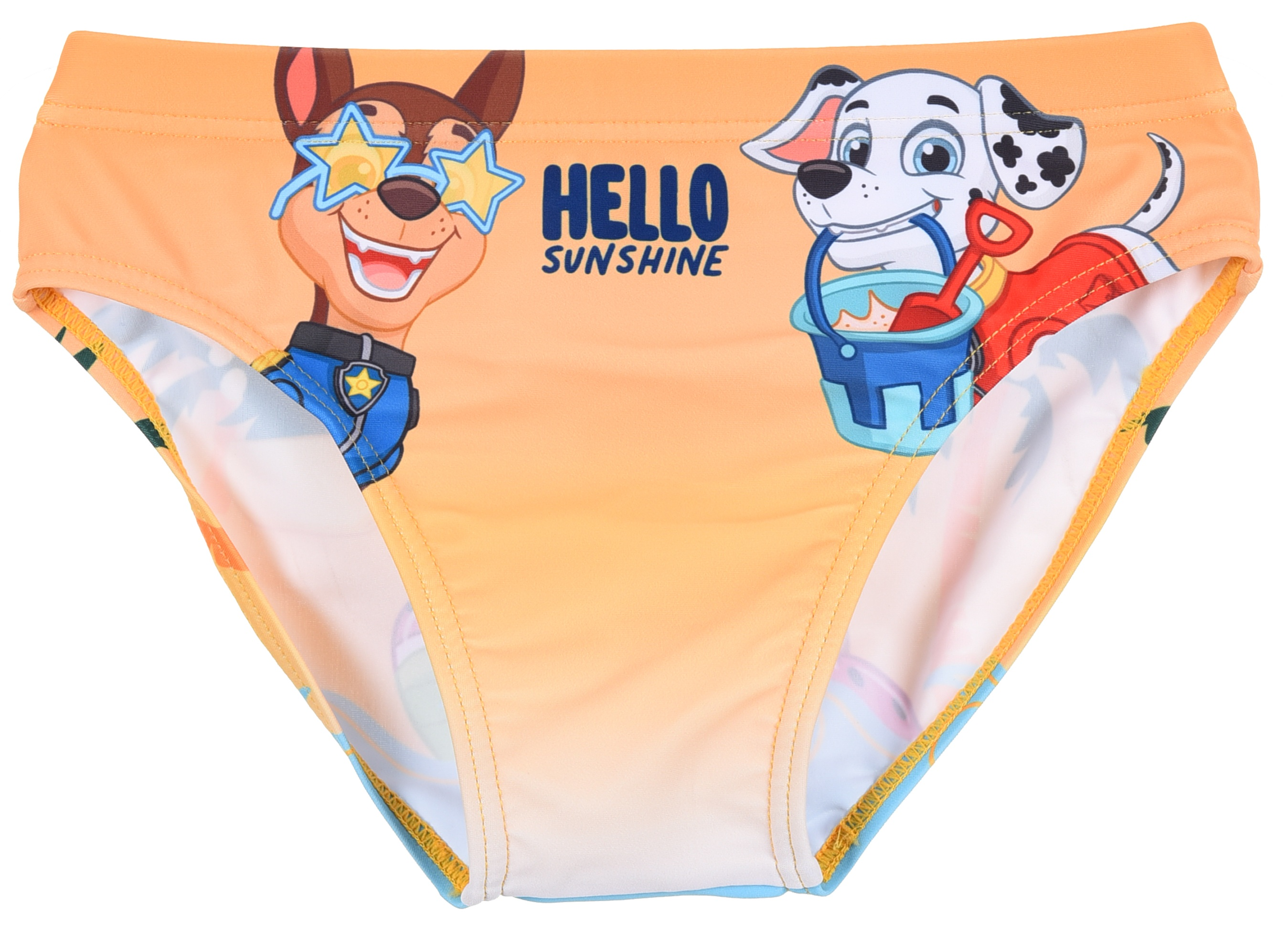 Costume da Bagno Paw Patrol Modello Slip Mutandina Mare Piscina Bambino - Ez18129arancio