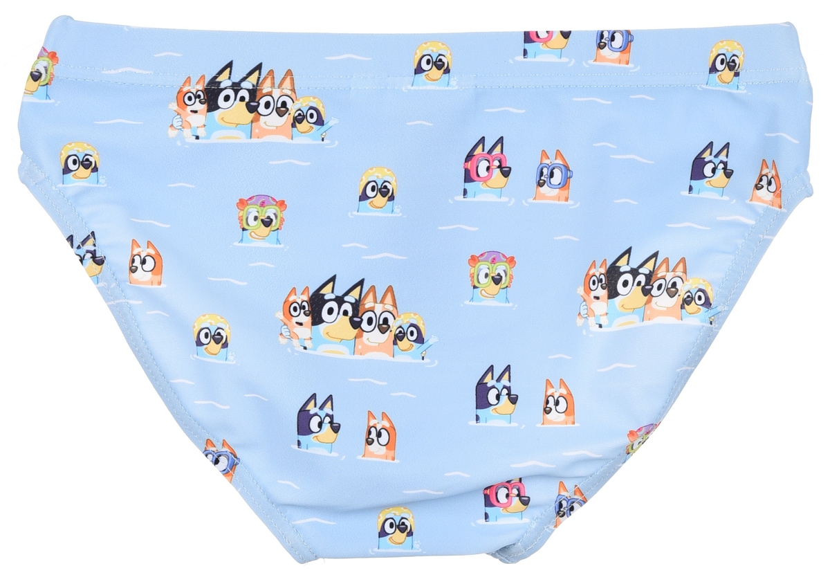 Costume da Bagno Bluey Modello Slip Mutandina Mare Piscina Bambino - Ez18113celeste