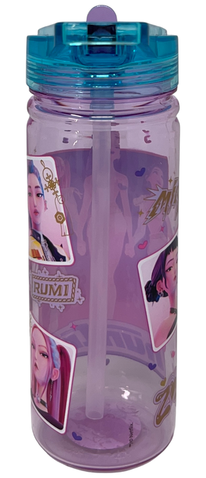 Borraccia Ecozen Huntrix K-Pop Demon Hunters in Tritan Bottiglia con Beccuccio Ripiegabile 580 Ml -86823