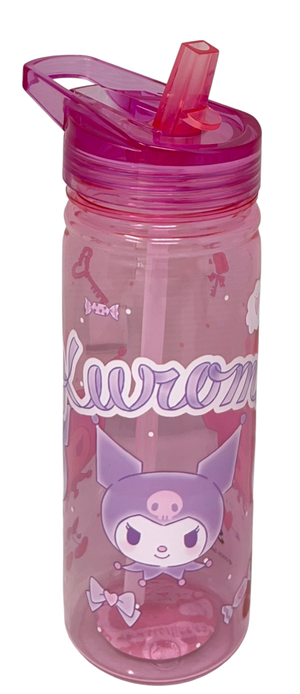 Borraccia Ecozen Kuromi Sanrio in Tritan Bottiglia con Beccuccio Ripiegabile 580 Ml -86695