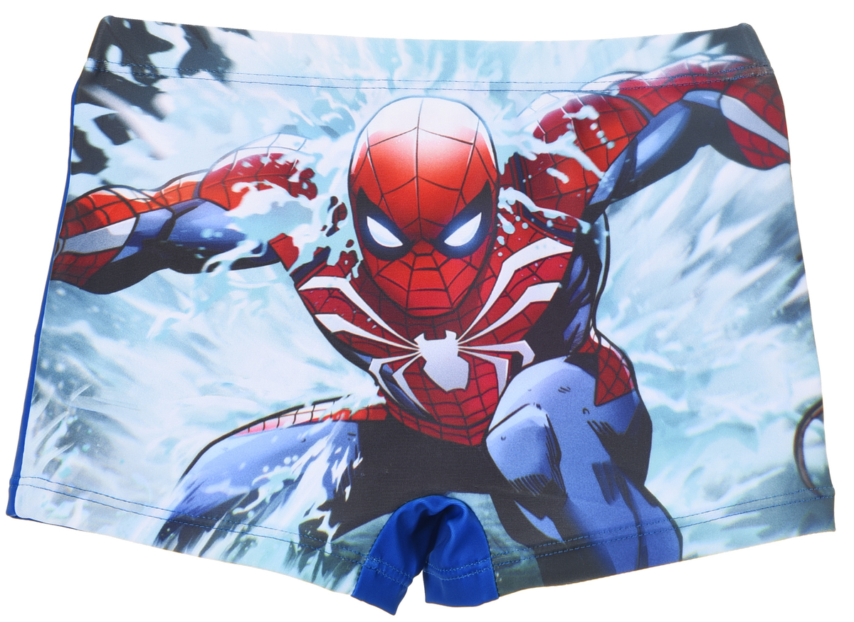 Costume da Bagno Spiderman MARVEL Modello Parigamba Boxer Mare Piscina Bambino - Ez18162blu