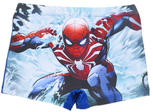 Costume da Bagno Spiderman MARVEL Modello Parigamba Boxer Mare Piscina Bambino - Ez18162blu