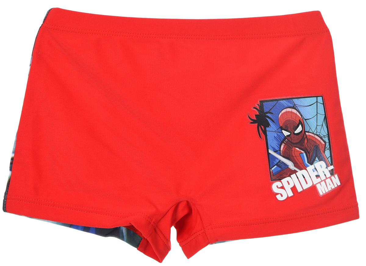 Costume da Bagno Spiderman MARVEL Modello Parigamba Boxer Mare Piscina Bambino - Ez18162rosso