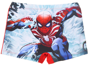 Costume da Bagno Spiderman MARVEL Modello Parigamba Boxer Mare Piscina Bambino - Ez18162rosso