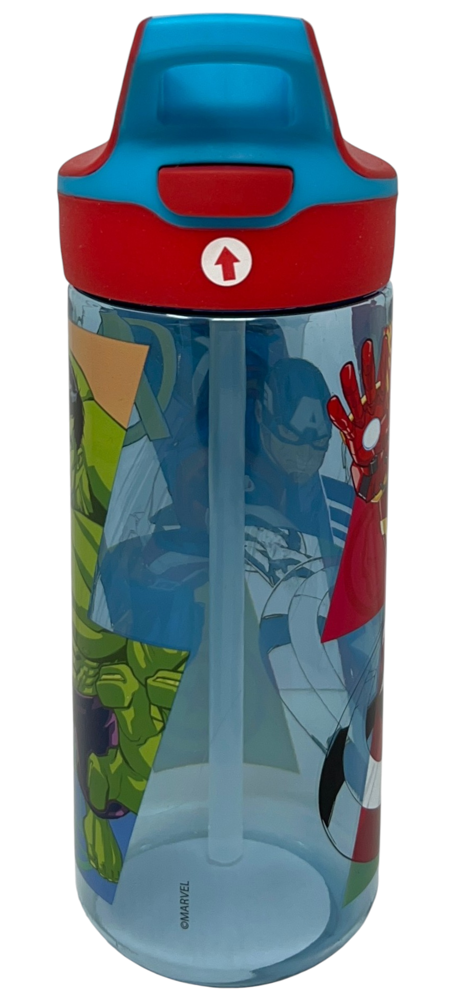 Borraccia Tritan Avengers MARVEL Bottiglia 620 Ml con Apertura Pop-Up - 86701