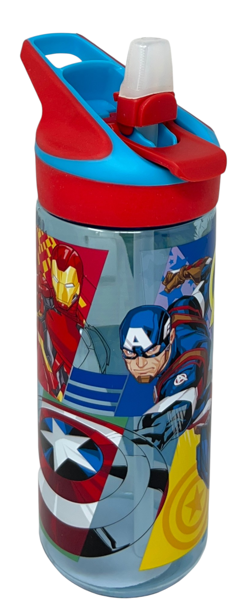 Borraccia Tritan Avengers MARVEL Bottiglia 620 Ml con Apertura Pop-Up - 86701
