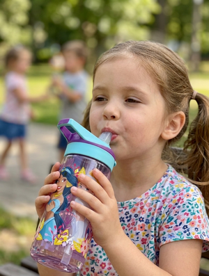 Borraccia Tritan Principesse DISNEY Bottiglia 620 Ml con Apertura Pop-Up -86705
