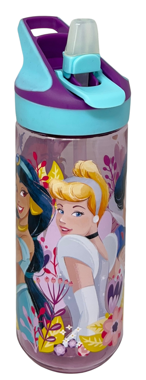 Borraccia Tritan Principesse DISNEY Bottiglia 620 Ml con Apertura Pop-Up -86705