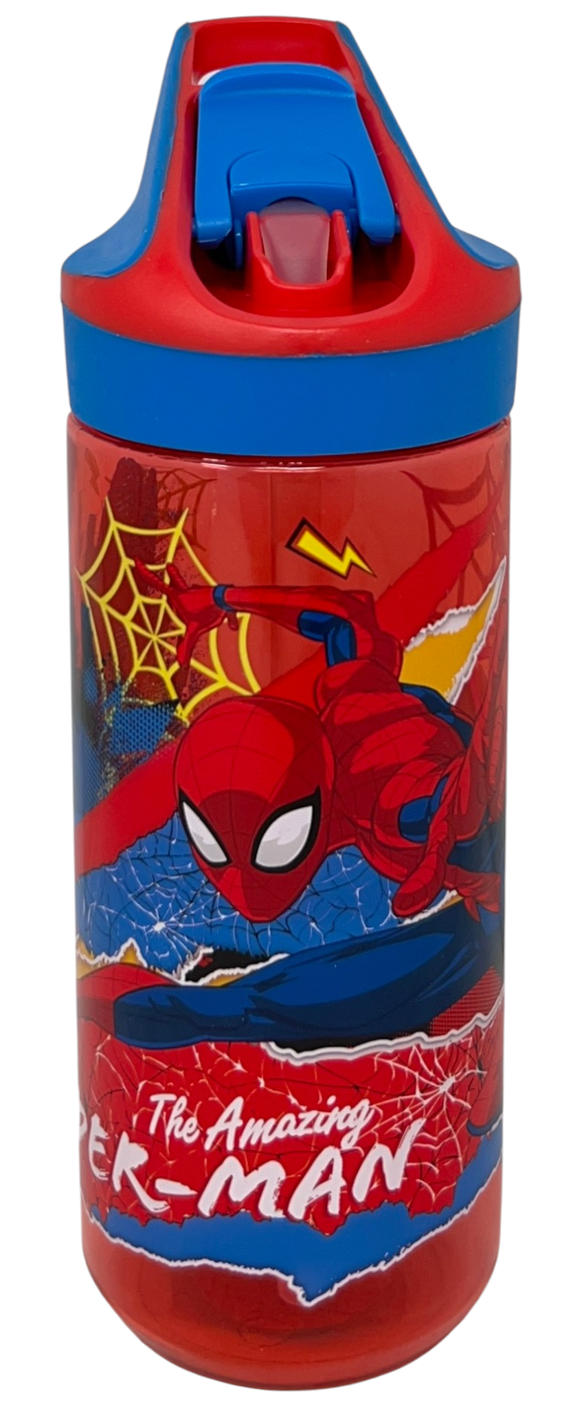 Borraccia Tritan Spiderman MARVEL Bottiglia 620 Ml con Apertura Pop-Up - 86706
