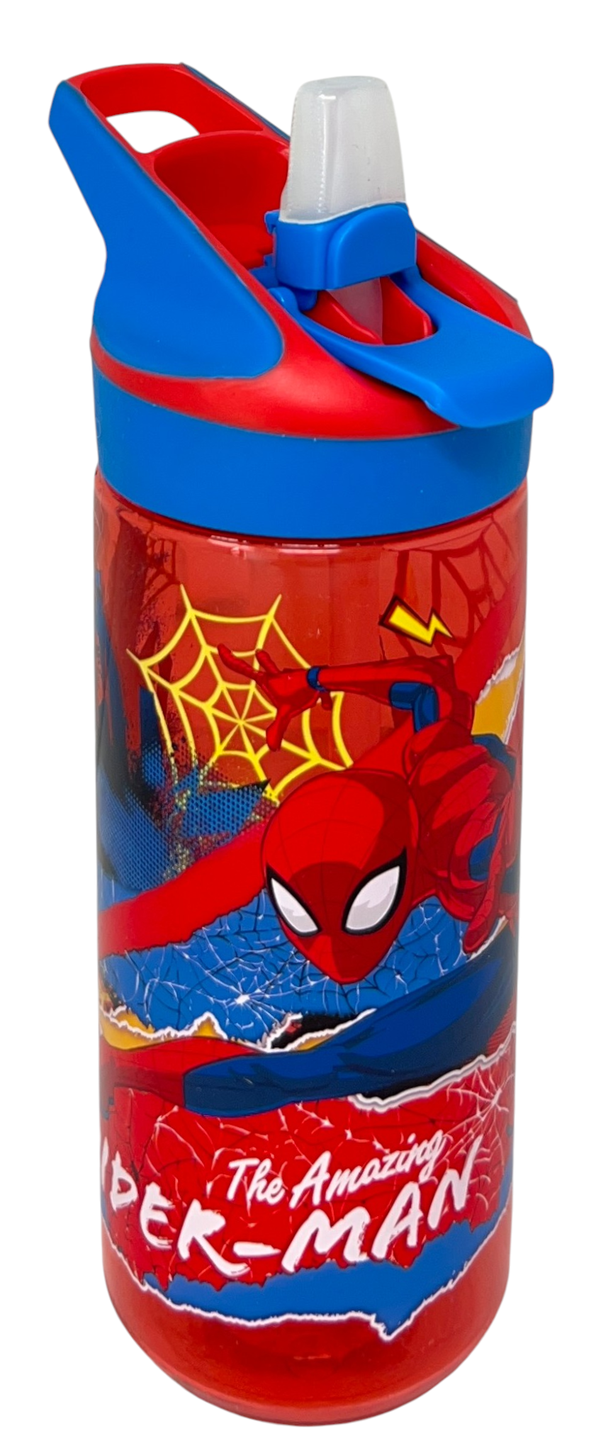 Borraccia Tritan Spiderman MARVEL Bottiglia 620 Ml con Apertura Pop-Up - 86706