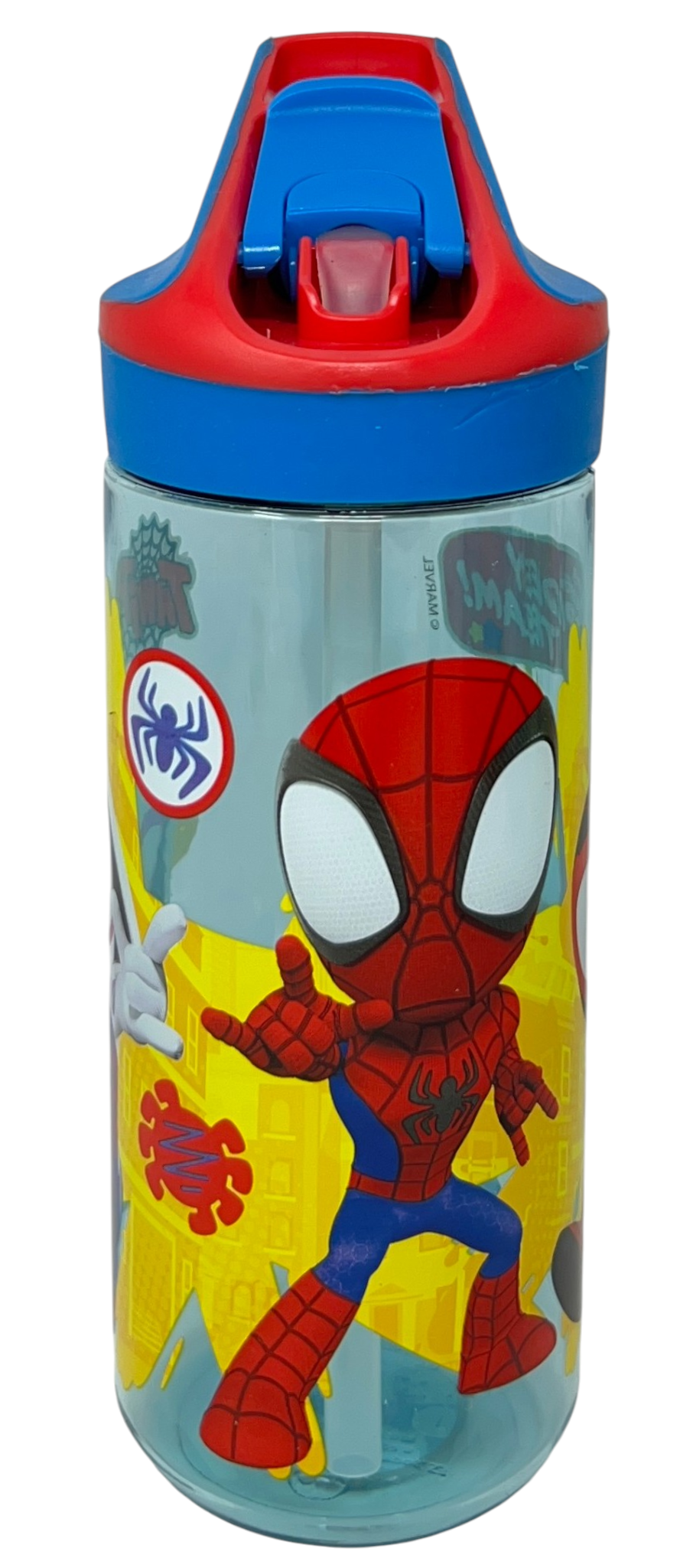 Borraccia Tritan Spidey Bottiglia 620 Ml con Apertura Pop-Up - 86708