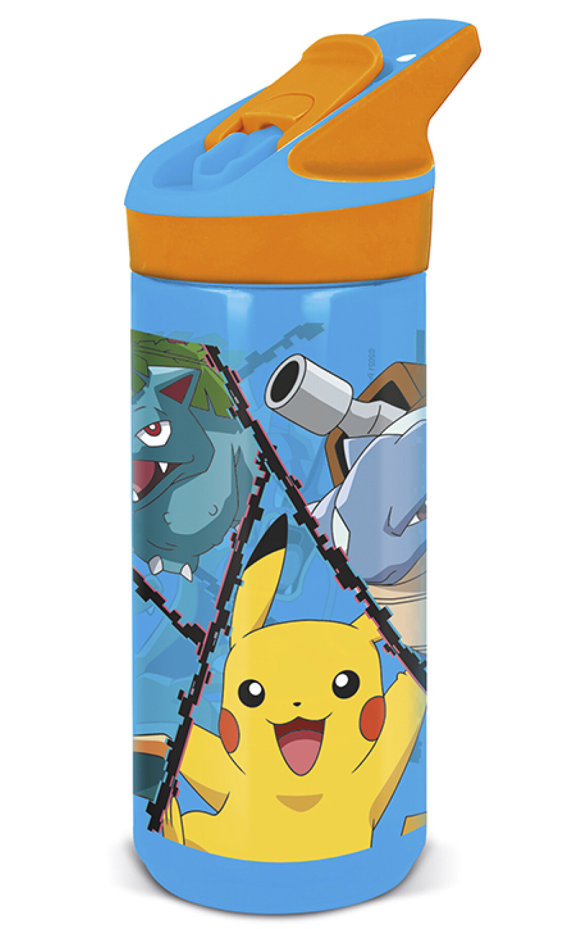 Borraccia Tritan Pikachu Bottiglia 620 Ml con Apertura Pop-Up - 86696