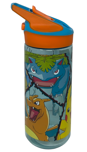 Borraccia Tritan Pikachu Bottiglia 620 Ml con Apertura Pop-Up - 86696