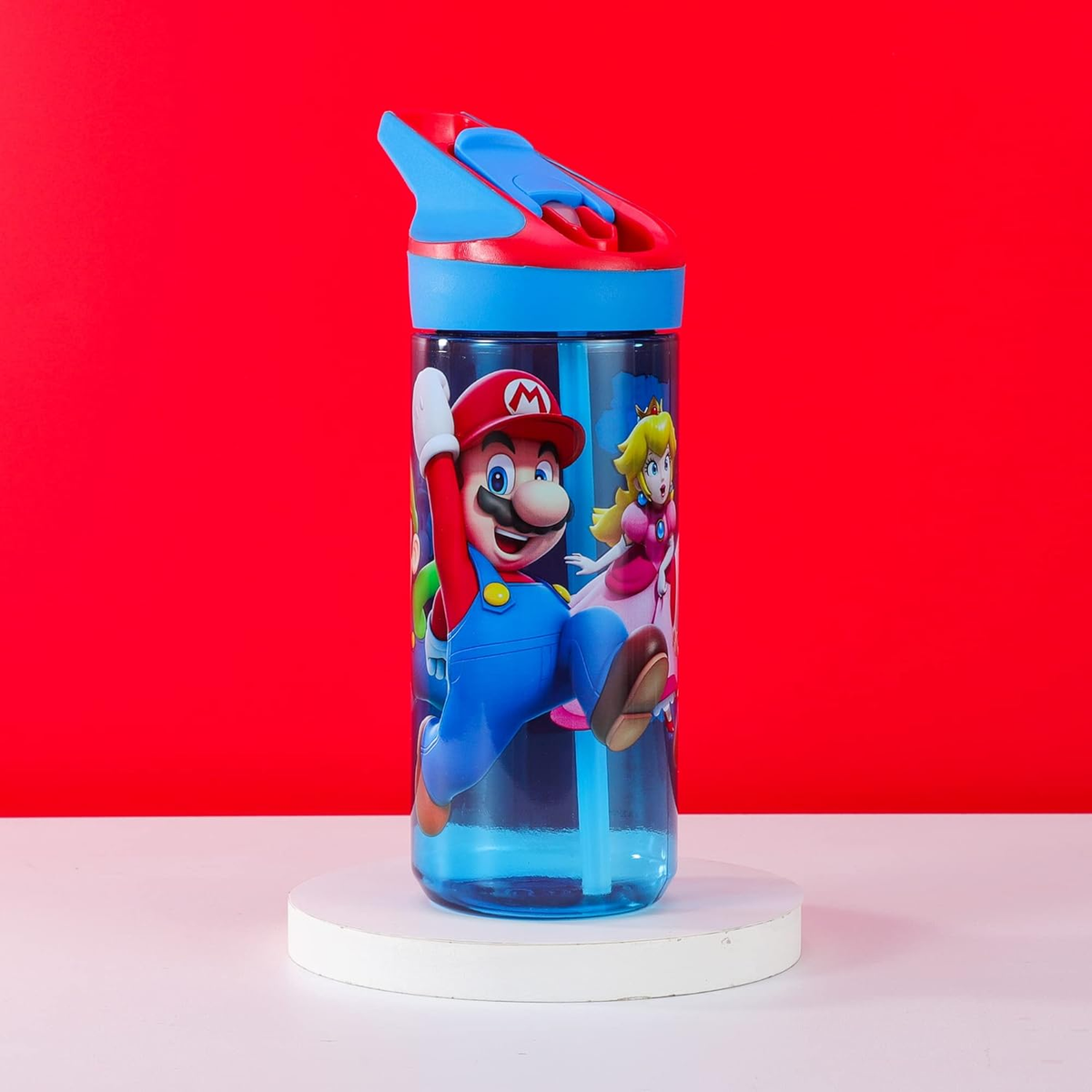 Borraccia Tritan Super Mario Bottiglia 620 Ml con Apertura Pop-Up - 86697