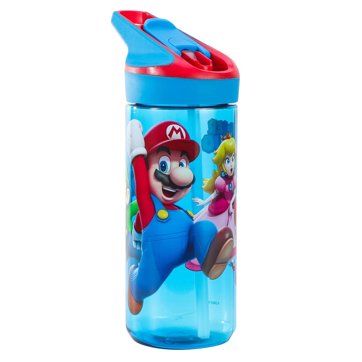 Borraccia Tritan Super Mario Bottiglia 620 Ml con Apertura Pop-Up - 86697