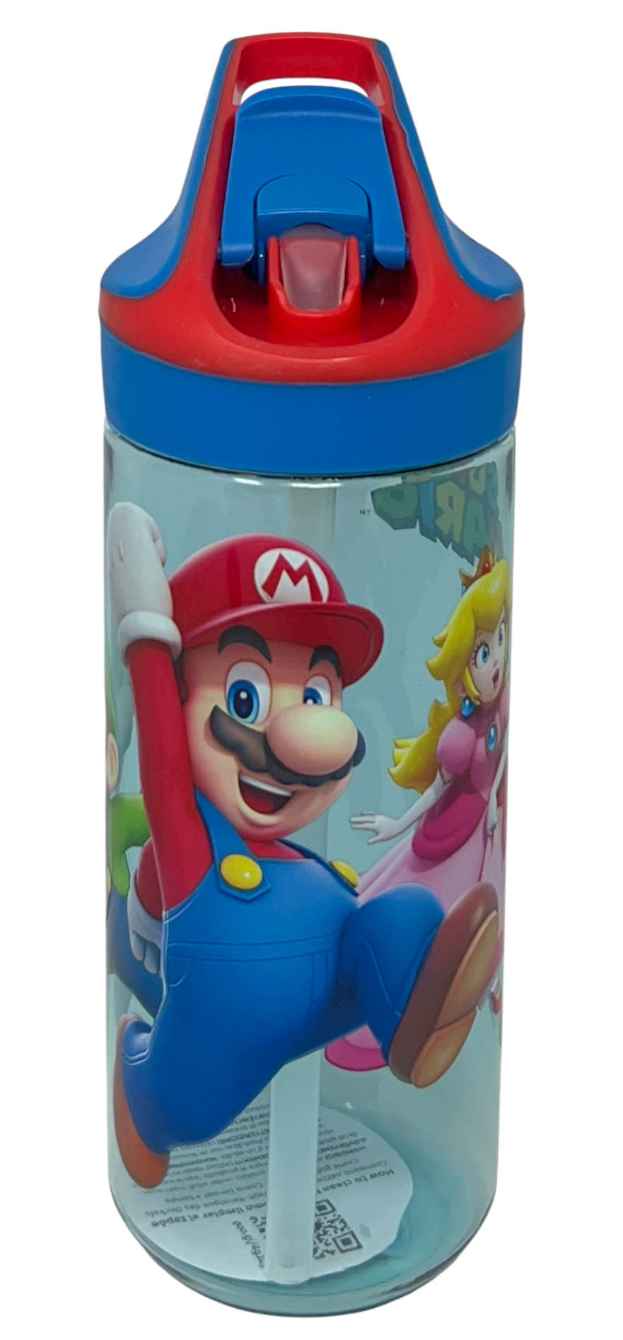 Borraccia Tritan Super Mario Bottiglia 620 Ml con Apertura Pop-Up - 86697