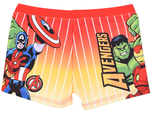 Costume da Bagno Avengers MARVEL Modello Parigamba Boxer Mare Piscina Bambino - Ez18108rosso