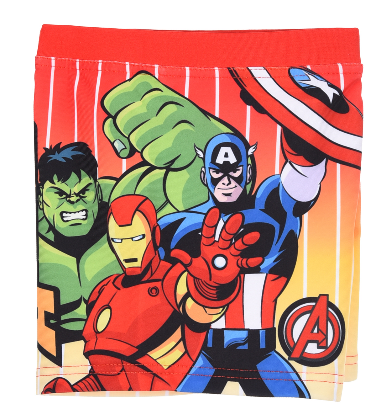 Costume da Bagno Avengers MARVEL Modello Parigamba Boxer Mare Piscina Bambino - Ez18108rosso