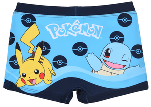 Costume da Bagno Pokémon Modello Parigamba Boxer Mare Piscina Bambino - Ez18133blu