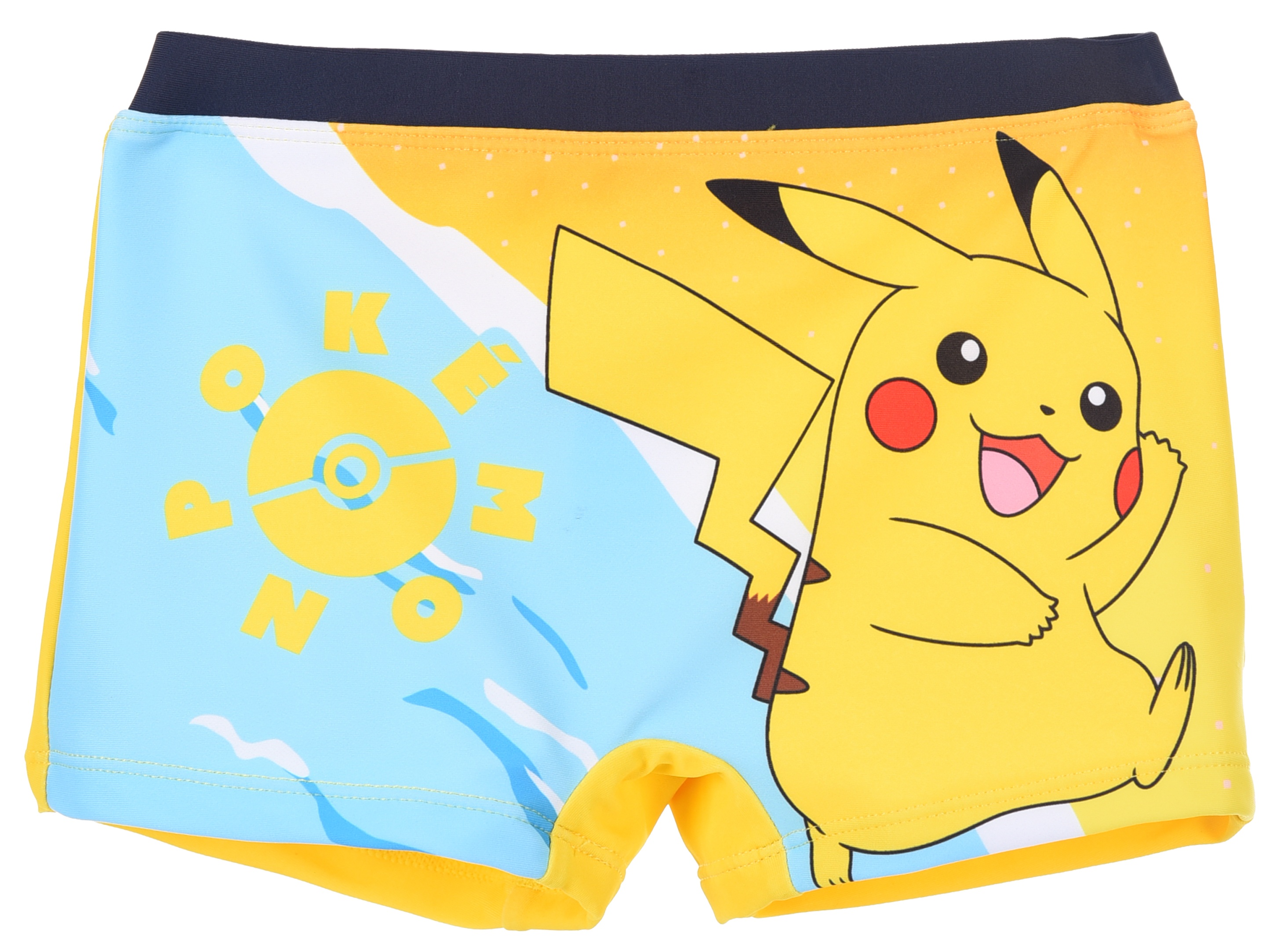 Costume da Bagno Pikachu Pokémon Modello Parigamba Boxer Mare Piscina Bambino - Ez18130giallo