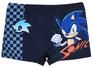 Costume da Bagno Sonic the Hedgehog Modello Parigamba Boxer Mare Piscina Bambino - Ez18145b.scuro