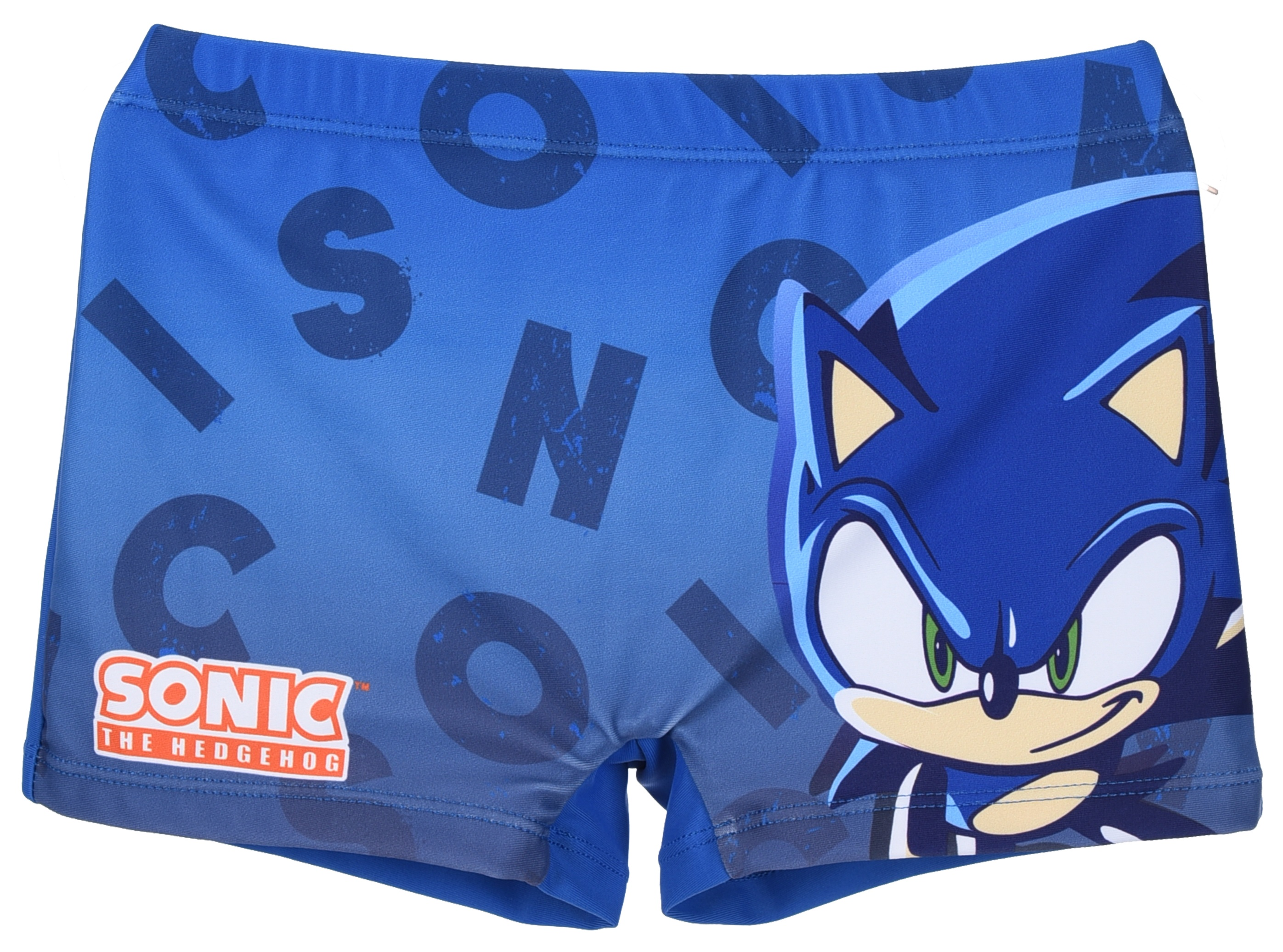 Costume da Bagno Sonic the Hedgehog Boxer Mare Piscina Modello Parigamba Bambino - Ez18146blu
