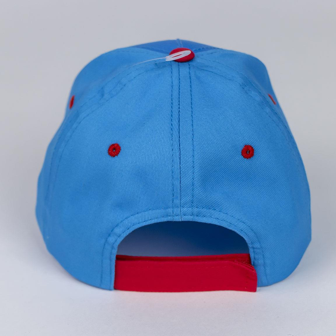 Cappello Sonic Berretto Estivo con Visiera Regolabile Bambino 53 CM - 0114rosso