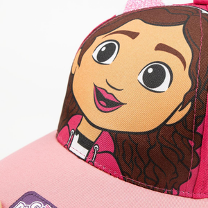 Cappello Gabby Dollhouse con Orecchie 3d Berretto Estivo con Visiera Regolabile Bambina 53 CM - 0447