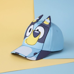 Cappello Bluey con Orecchie 3d Berretto Estivo con Visiera Regolabile Bambini 53 CM - 0127