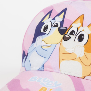 Cappello Bluey Berretto Estivo con Visiera Regolabile Bambino 53 CM - 0424rosa