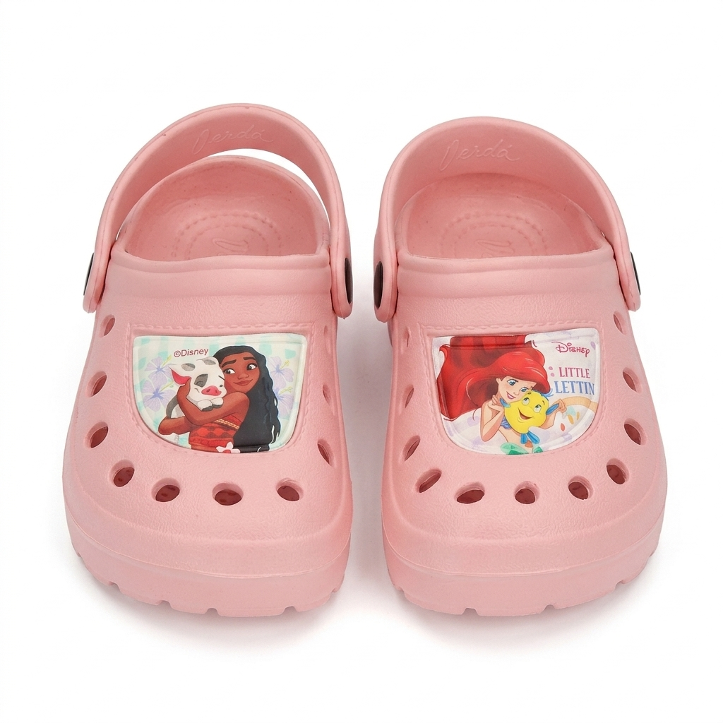Crocs Principesse DISNEY Ciabatte con Cinturino per Mare Piscina - 7270rosa