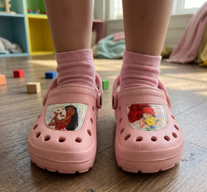 Crocs Principesse DISNEY Ciabatte con Cinturino per Mare Piscina - 7270rosa