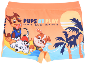 Costume da Bagno Paw Patrol Modello Parigamba Boxer Mare Piscina Bambino - Ez18127arancio