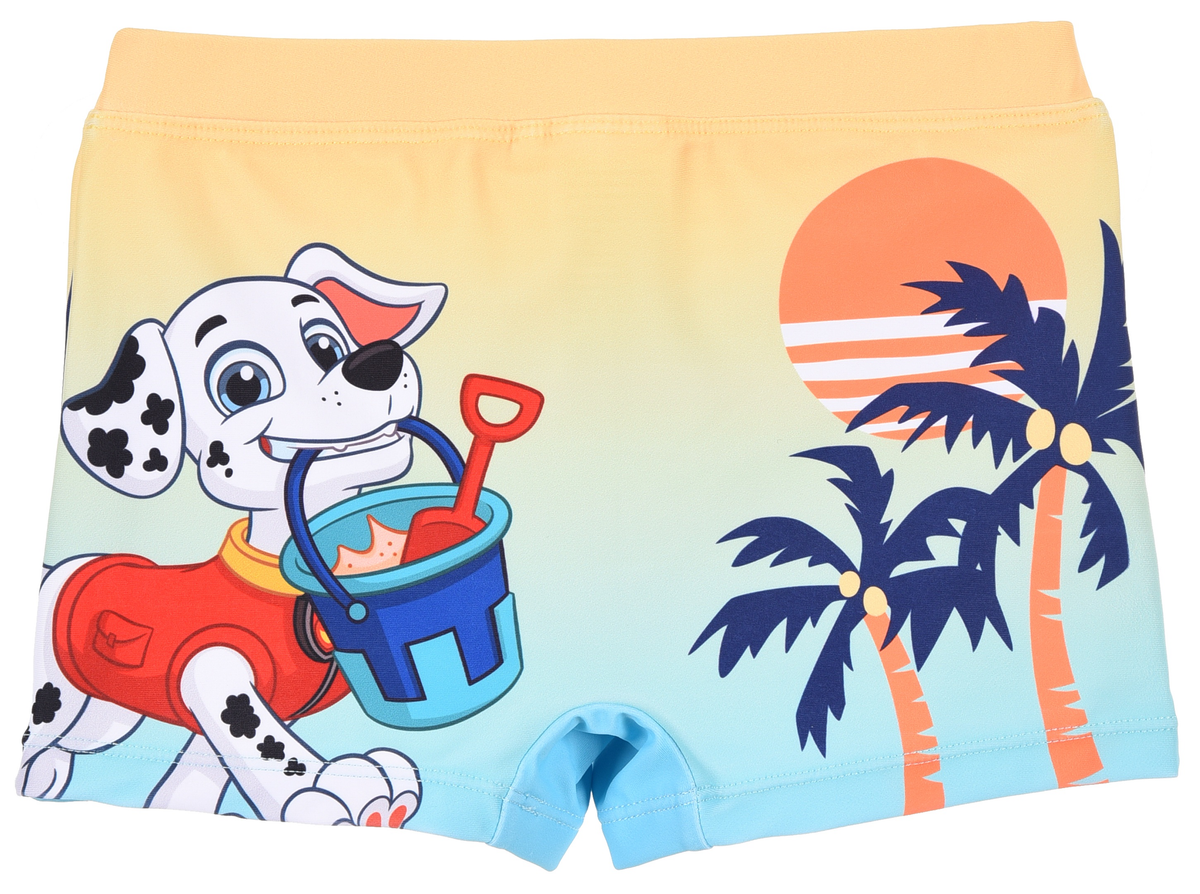 Costume da Bagno Paw Patrol Modello Parigamba Boxer Mare Piscina Bambino - Ez18127giallo