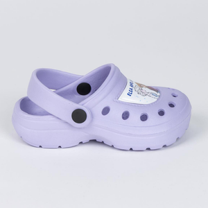 Ciabatte Frozen Modello Crocs in Eva con Cinturino Bambina Piscina Mare - 6438lilla