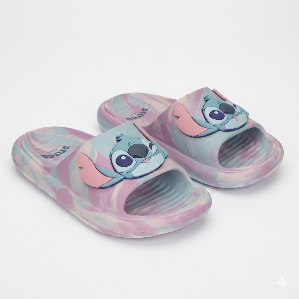 Ciabatte Stitch DISNEY Pantofole Monofascia per Mare Piscina - 7289