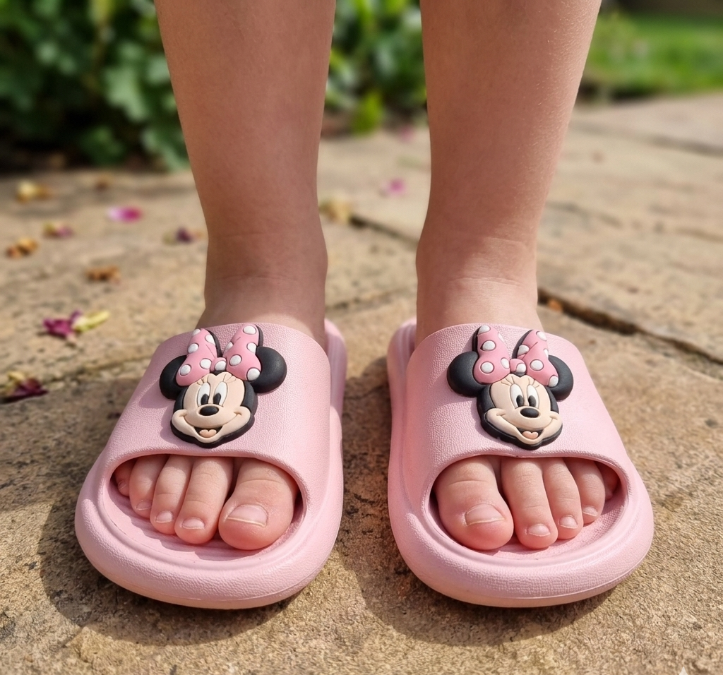Ciabatte Minnie DISNEY Pantofole Monofascia per Mare Piscina - 7287