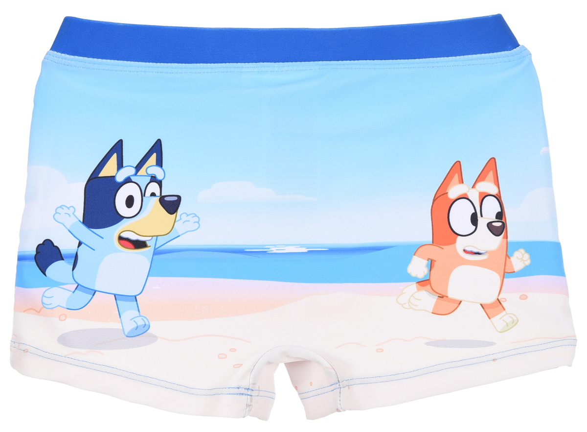 Costume da Bagno Bluey e Bingo Modello Parigamba Boxer Mare Piscina Bambino - Ez18110blu