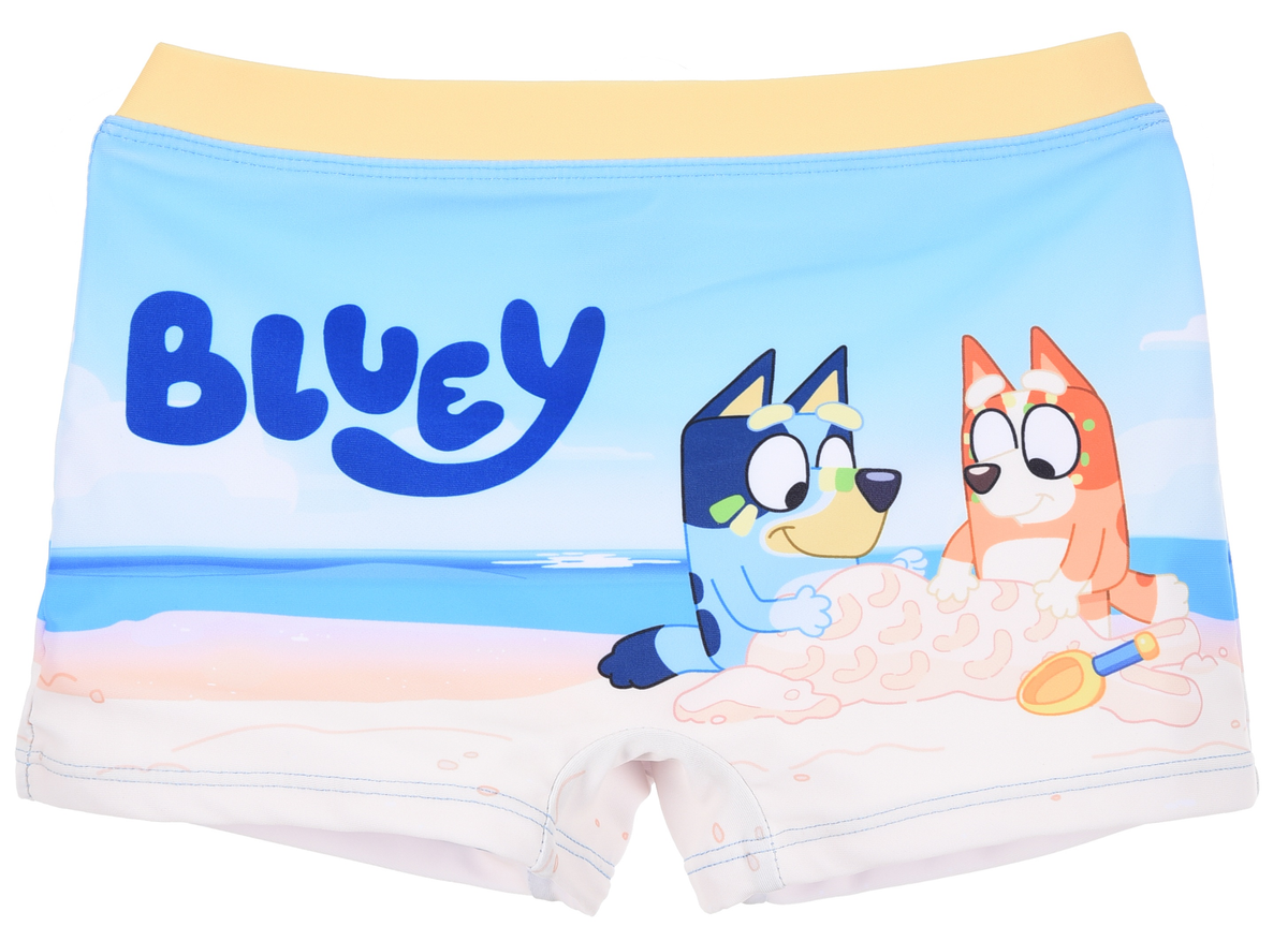 Costume da Bagno Bluey e Bingo Modello Parigamba Boxer Mare Piscina Bambino - Ez18110giallo
